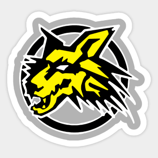 Lunar Wolf Sticker